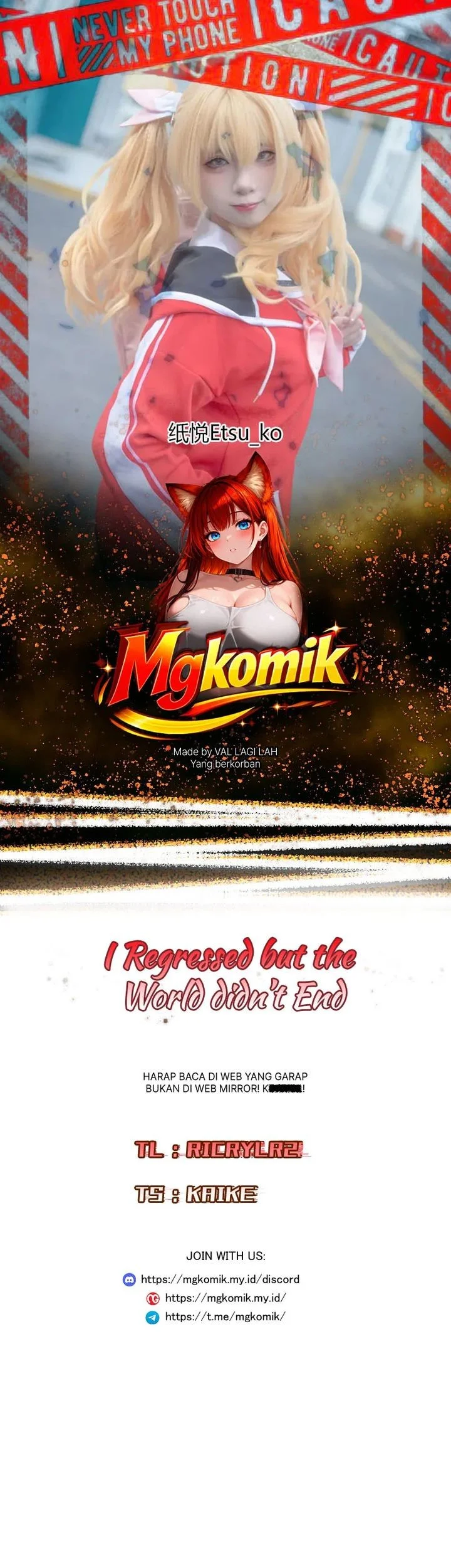 Komik I Regressed, but the World didn’t End Chapter 57 gambar 1