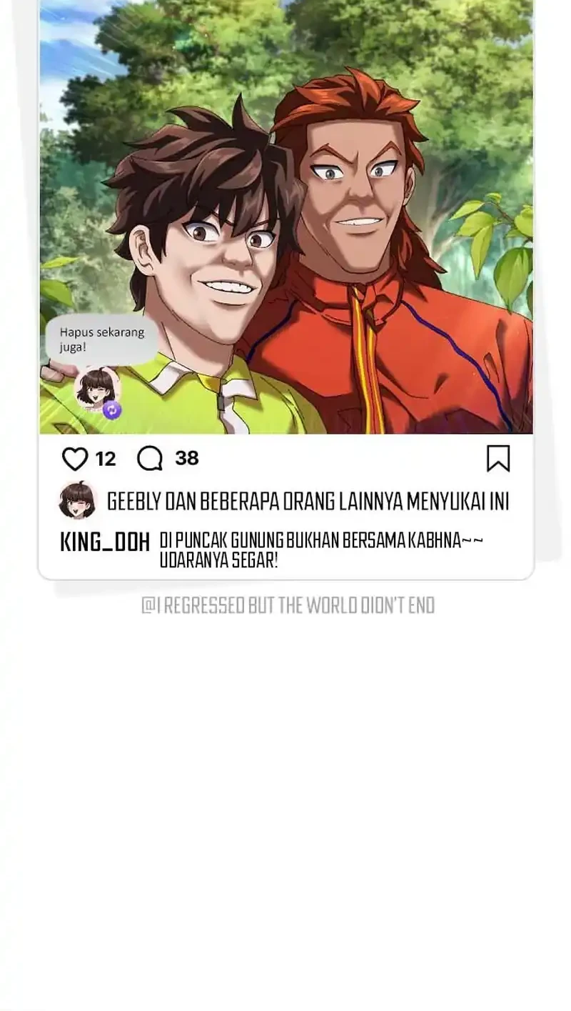 I Regressed, but the World didn’t End Chapter 58 Gambar 108