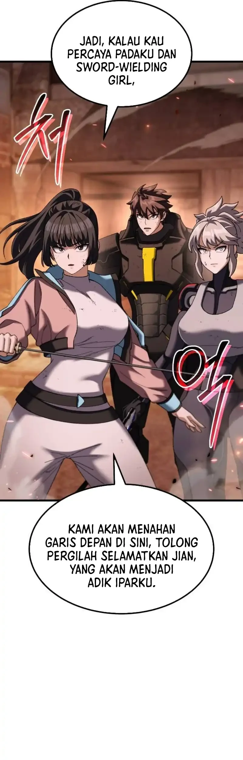 I Regressed, but the World didn’t End Chapter 60 Gambar 56