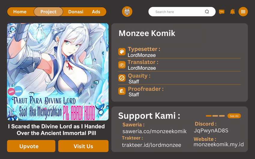 Baca Komik I Scared the Divine Lord as I handed over the Ancient Immortal Pill Chapter 90 Gambar 1