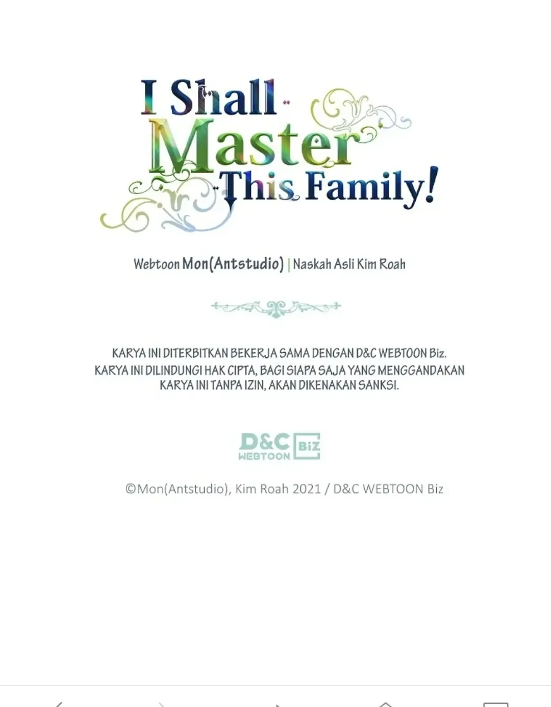 I Shall Master This Family! Chapter 69 Gambar 120
