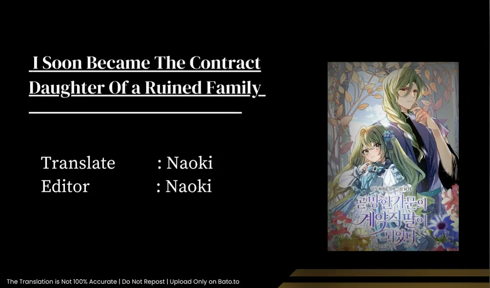 Baca Komik I Soon Became the Contract Daughter of a Ruined Family Chapter 10 Gambar 1