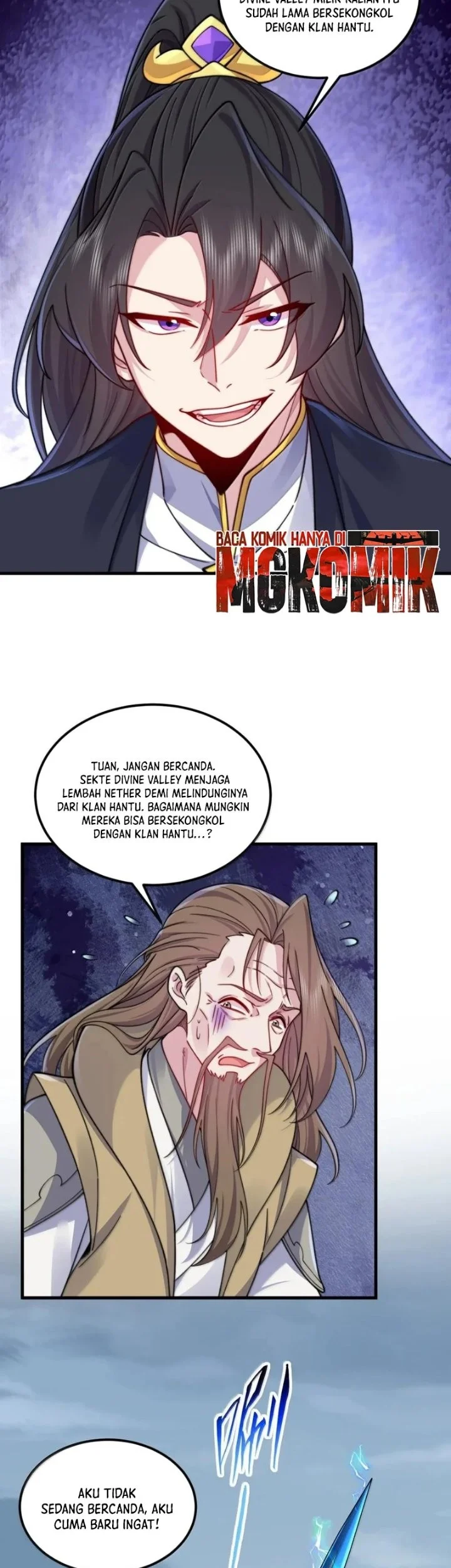 I, The Invincible Villain Master With My Apprentices Chapter 129 Gambar 19