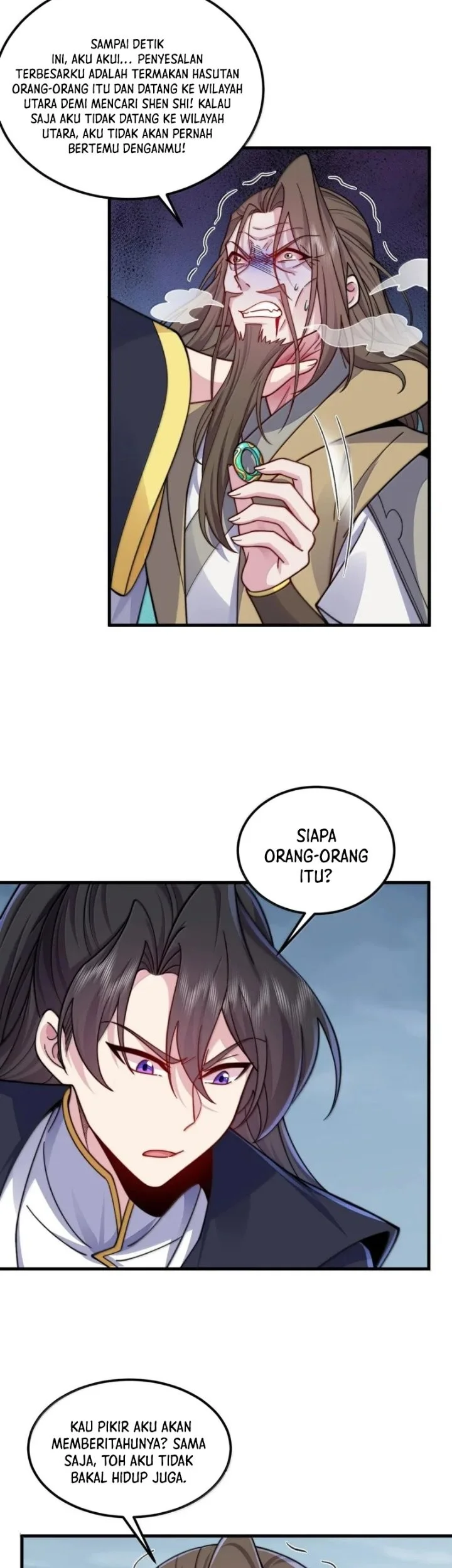 I, The Invincible Villain Master With My Apprentices Chapter 129 Gambar 31