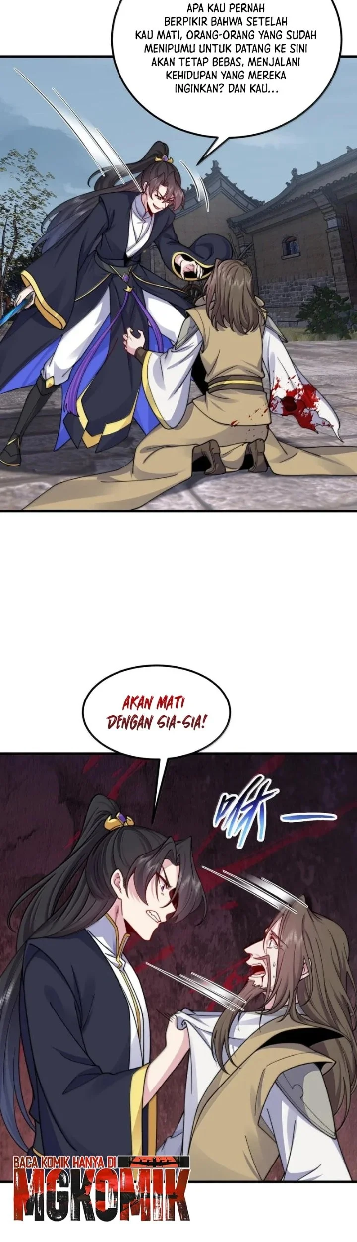 I, The Invincible Villain Master With My Apprentices Chapter 129 Gambar 33