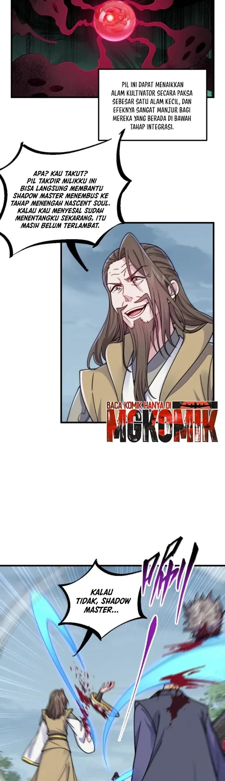 I, The Invincible Villain Master With My Apprentices Chapter 129 Gambar 9