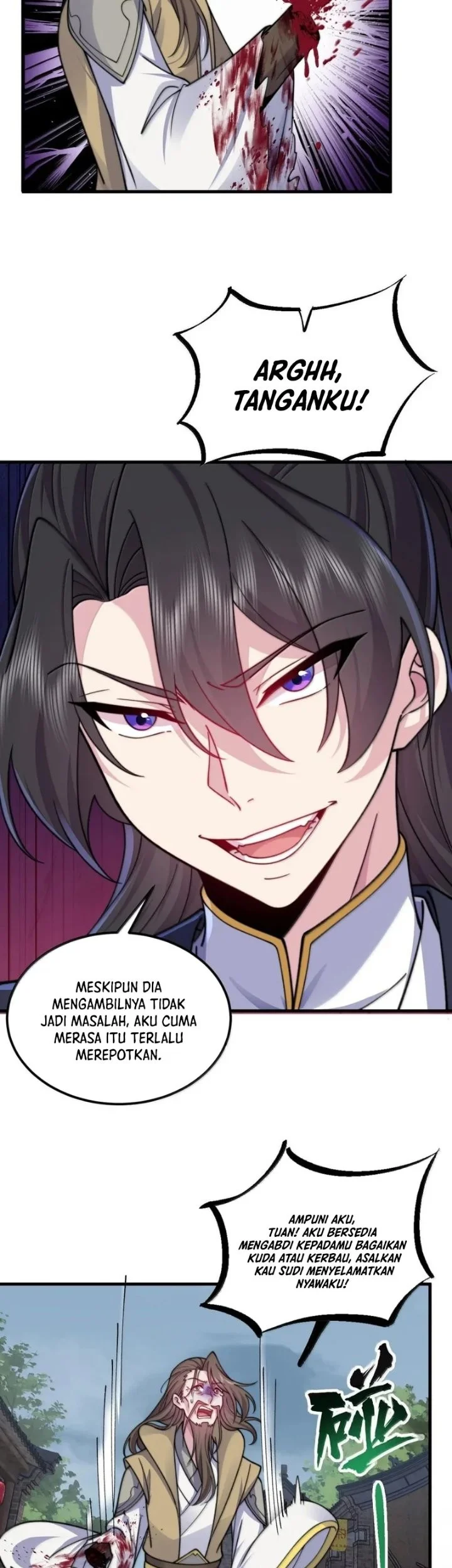 I, The Invincible Villain Master With My Apprentices Chapter 129 Gambar 11