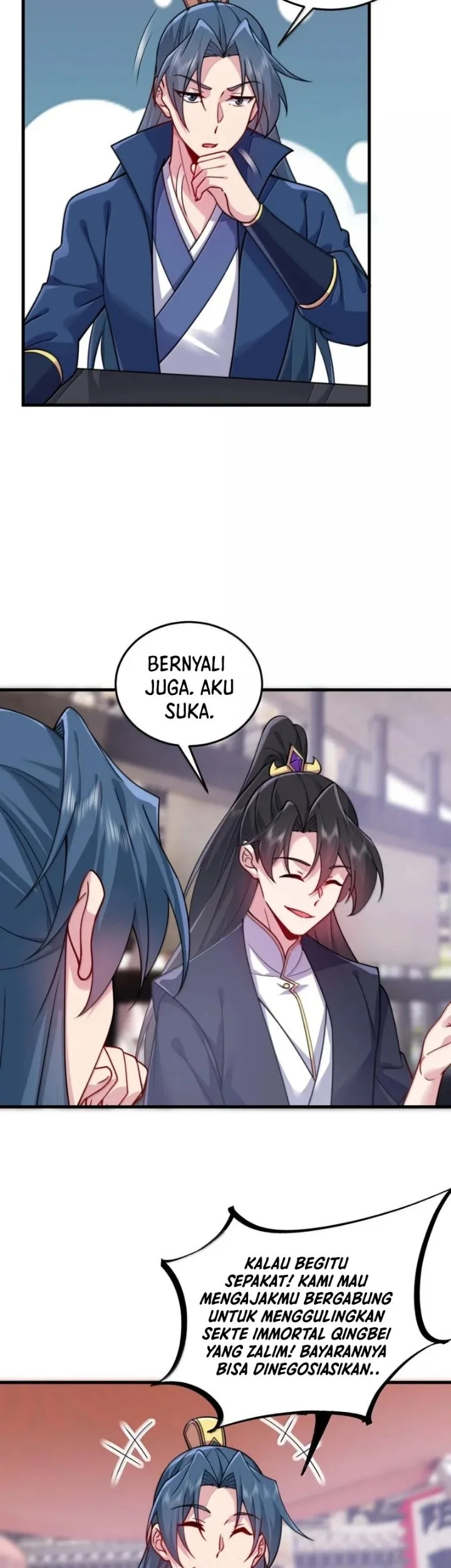 I, The Invincible Villain Master With My Apprentices Chapter 131 Gambar 17