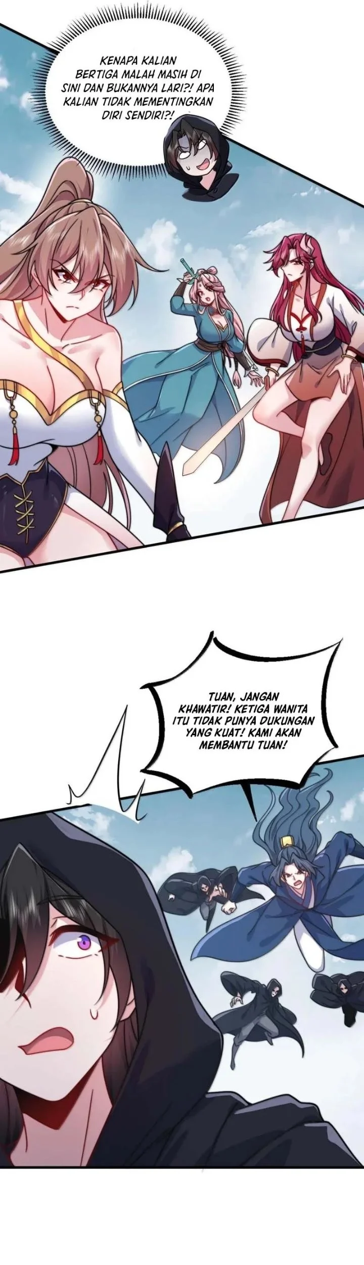 I, The Invincible Villain Master With My Apprentices Chapter 132 Gambar 26