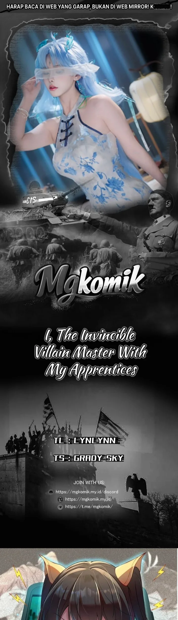 Komik I, The Invincible Villain Master With My Apprentices Chapter 133 gambar 1