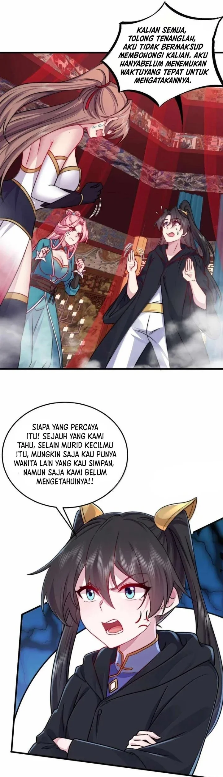 I, The Invincible Villain Master With My Apprentices Chapter 134 Gambar 20