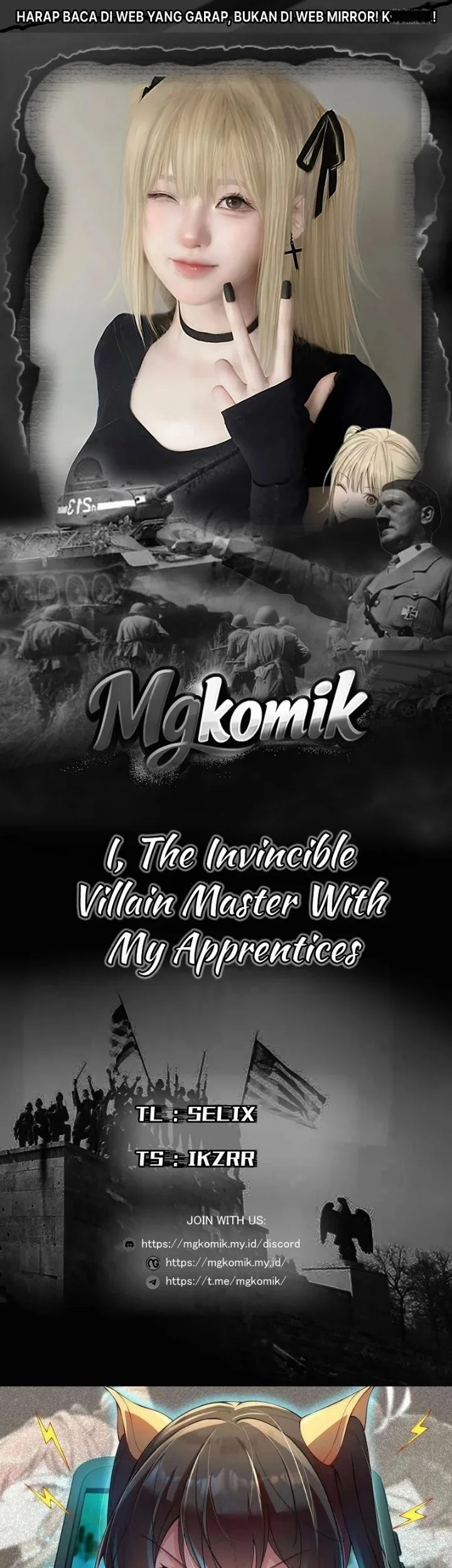 Komik I, The Invincible Villain Master With My Apprentices Chapter 134 gambar 1