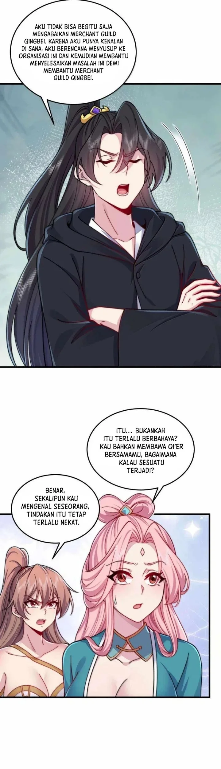I, The Invincible Villain Master With My Apprentices Chapter 134 Gambar 13