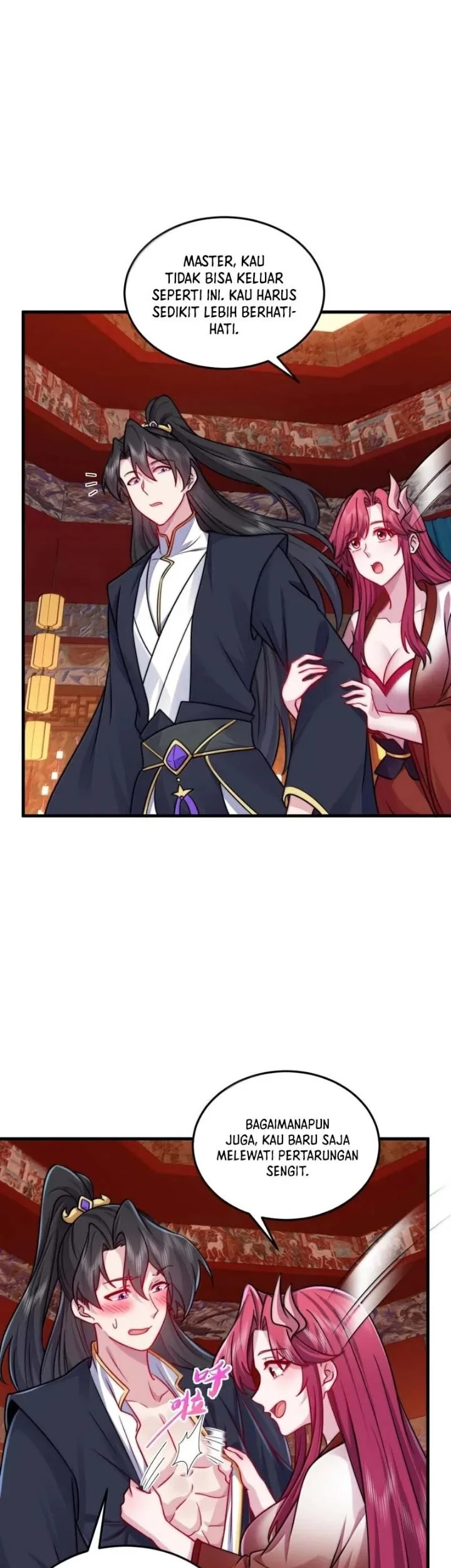 I, The Invincible Villain Master With My Apprentices Chapter 135 Gambar 19