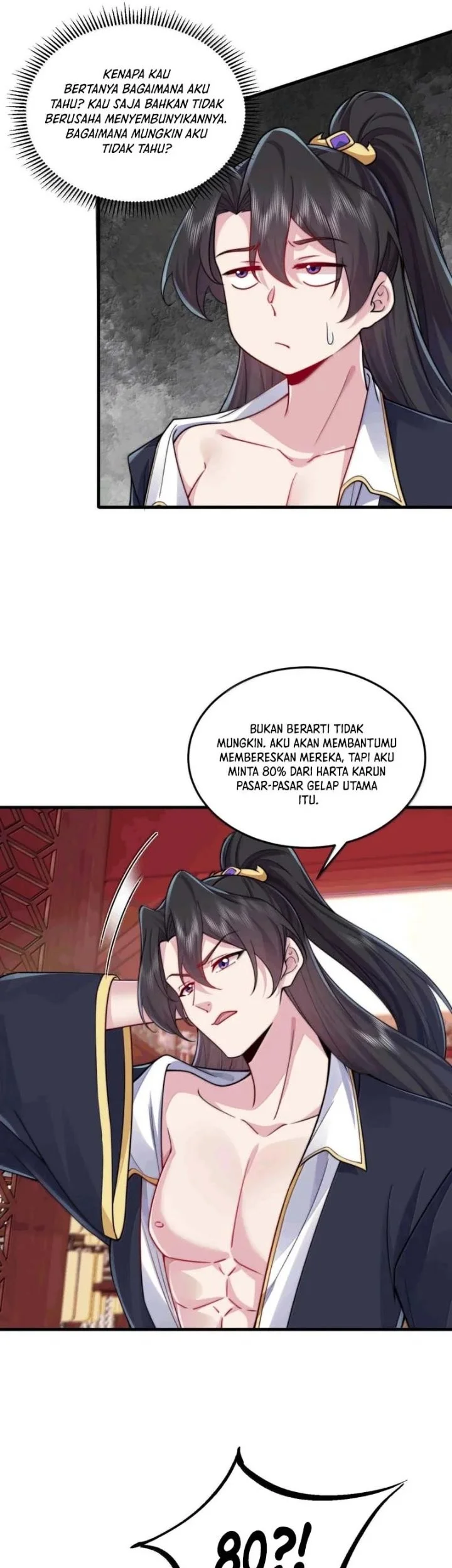 I, The Invincible Villain Master With My Apprentices Chapter 135 Gambar 31
