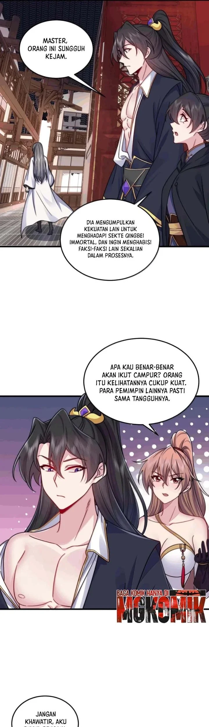 I, The Invincible Villain Master With My Apprentices Chapter 135 Gambar 35