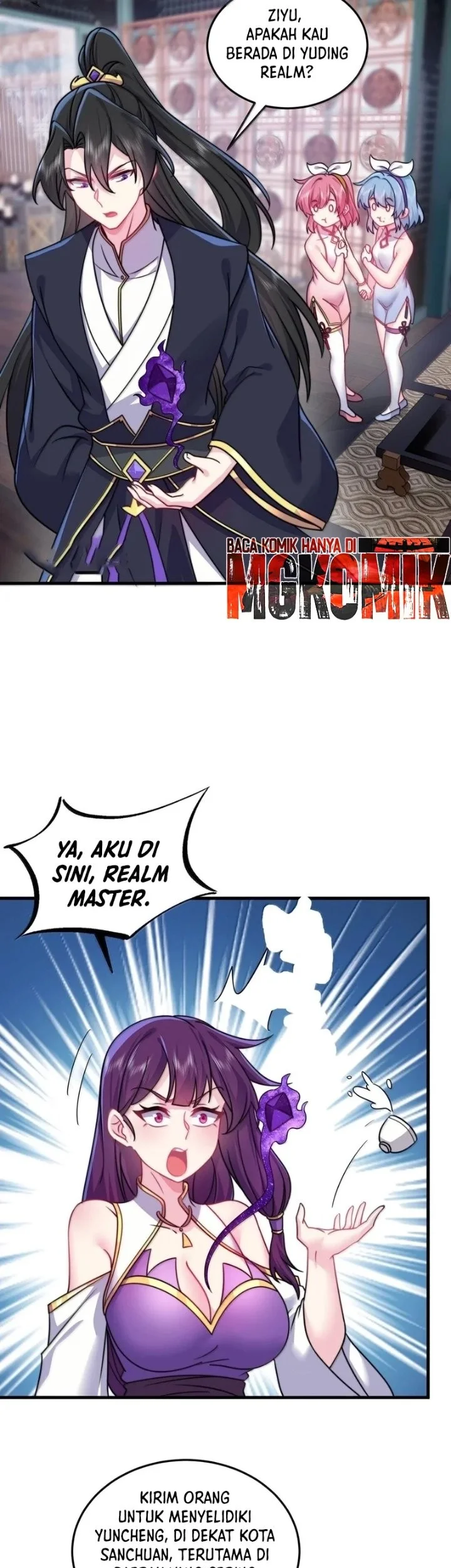 I, The Invincible Villain Master With My Apprentices Chapter 136 Gambar 23