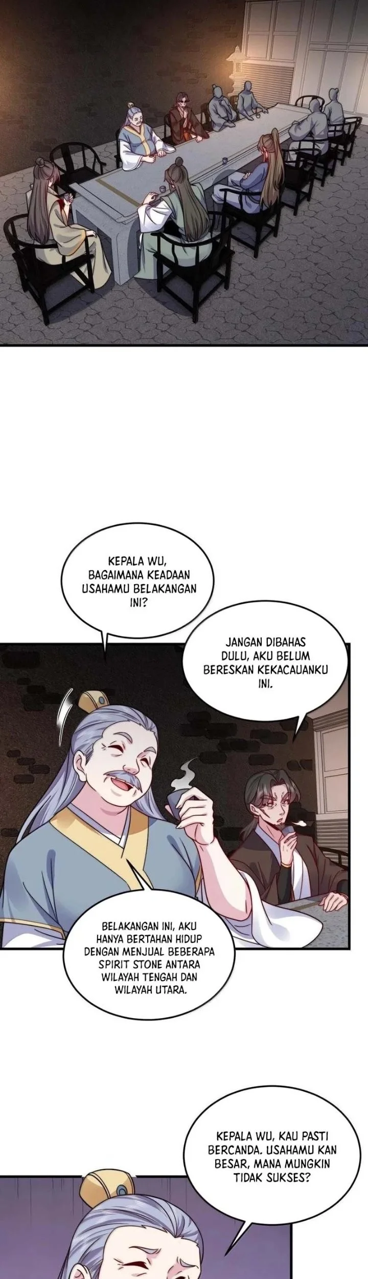I, The Invincible Villain Master With My Apprentices Chapter 137 Gambar 37