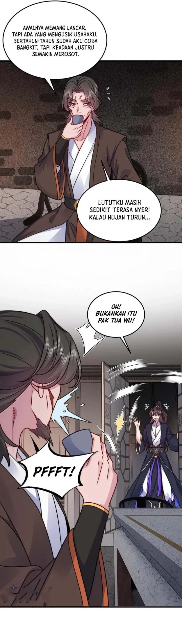I, The Invincible Villain Master With My Apprentices Chapter 137 Gambar 39