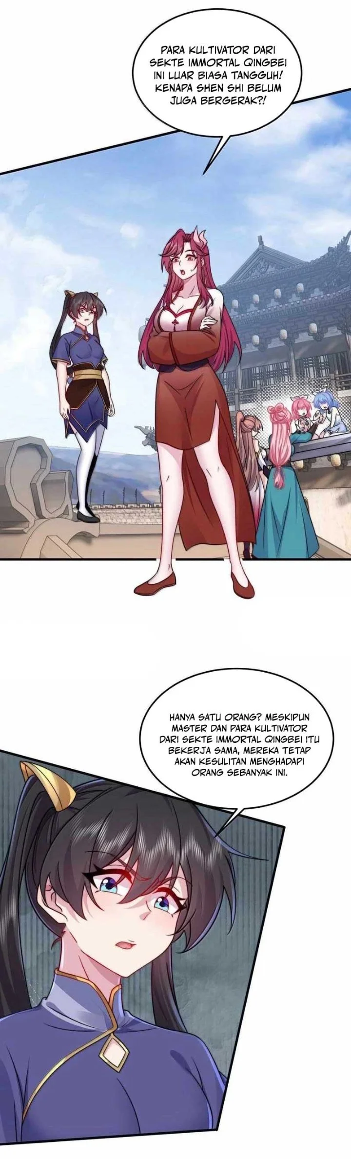 I, The Invincible Villain Master With My Apprentices Chapter 139 Gambar 4