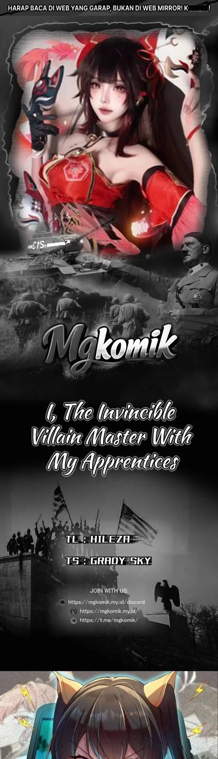 Komik I, The Invincible Villain Master With My Apprentices Chapter 141 gambar 1