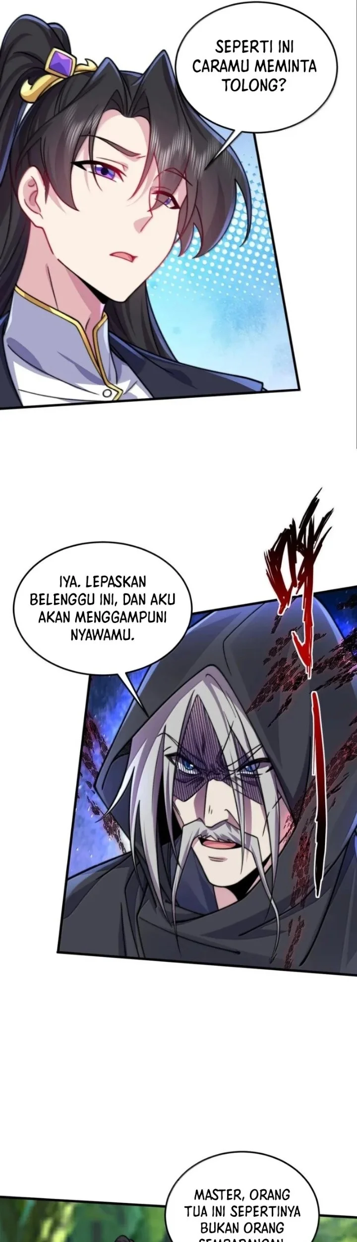 I, The Invincible Villain Master With My Apprentices Chapter 142 Gambar 25