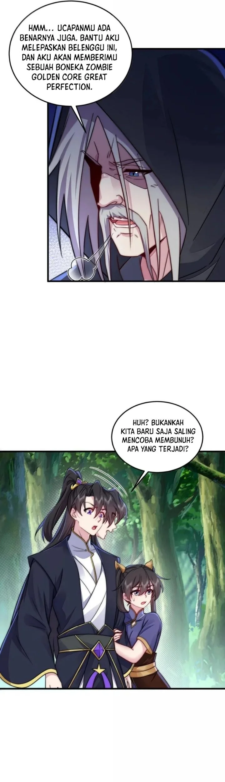 I, The Invincible Villain Master With My Apprentices Chapter 142 Gambar 29