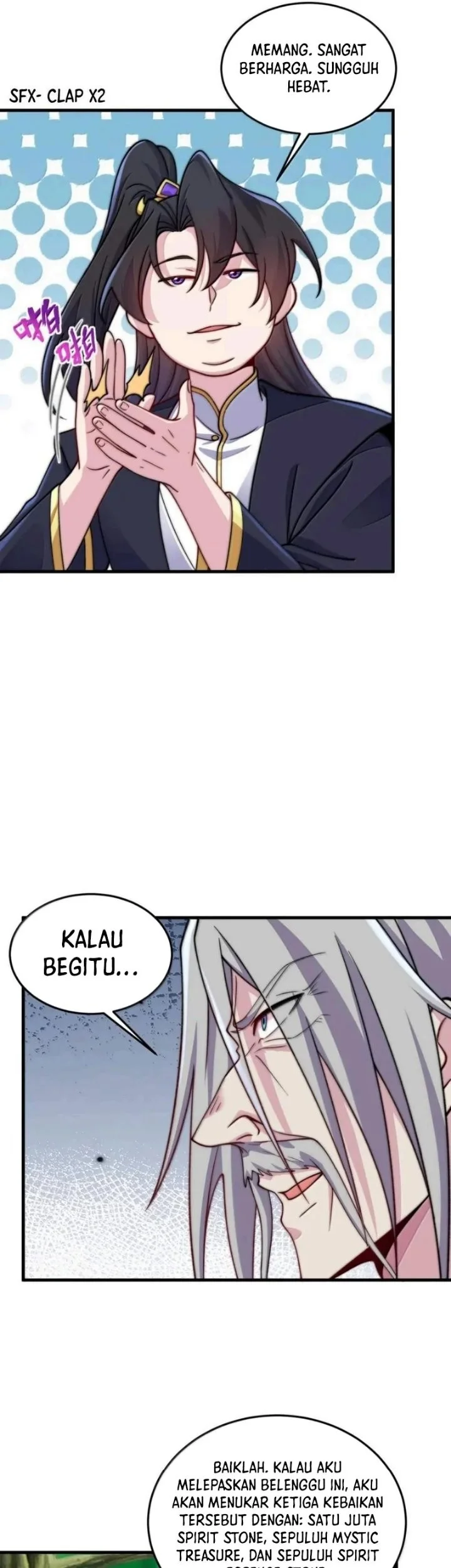 I, The Invincible Villain Master With My Apprentices Chapter 142 Gambar 37