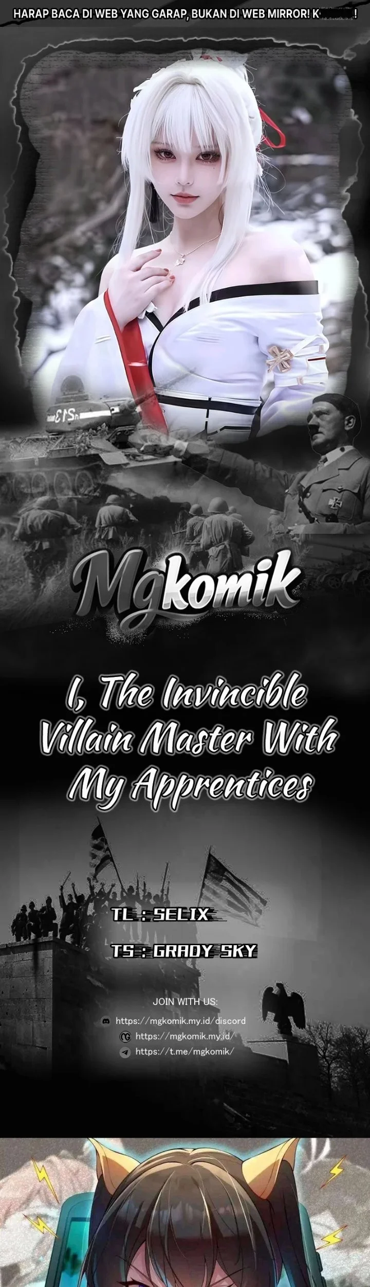 Komik I, The Invincible Villain Master With My Apprentices Chapter 143 gambar 1