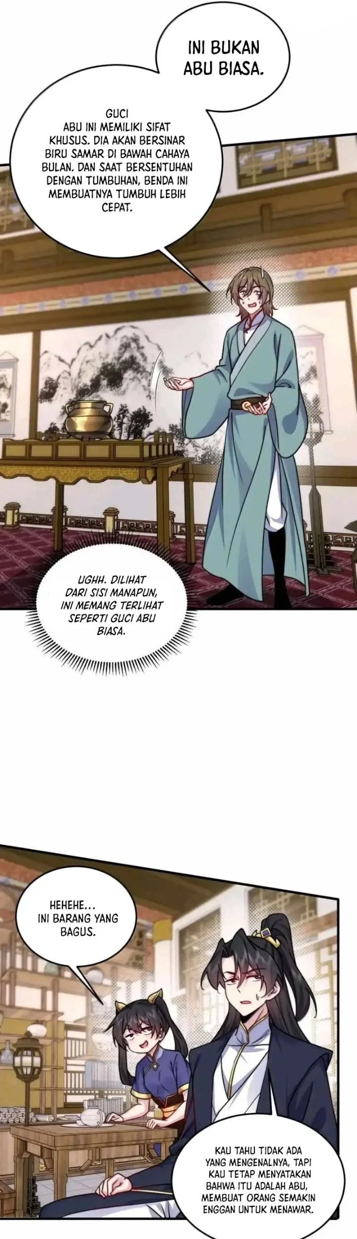 I, The Invincible Villain Master With My Apprentices Chapter 144 Gambar 37