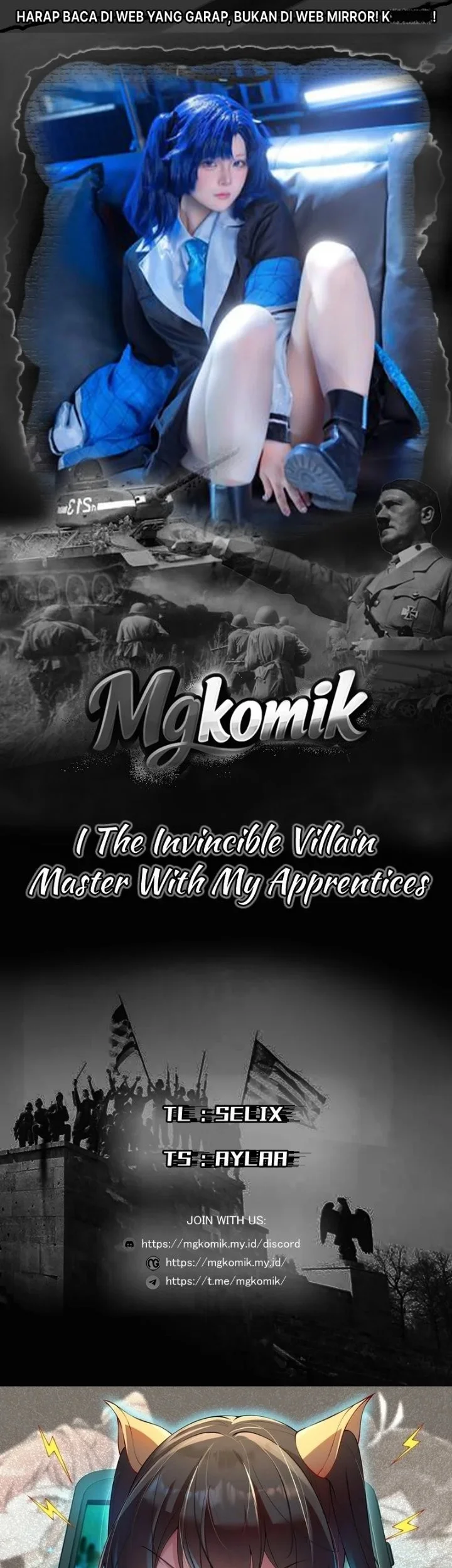 Komik I, The Invincible Villain Master With My Apprentices Chapter 145 gambar 1