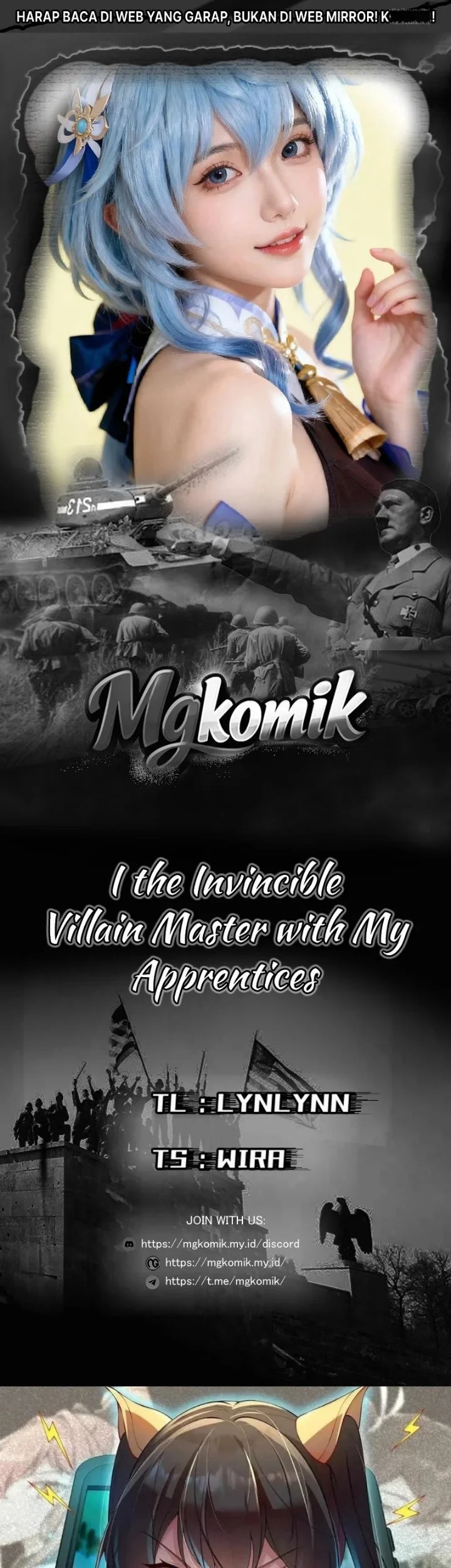 Komik I, The Invincible Villain Master With My Apprentices Chapter 147 gambar 1
