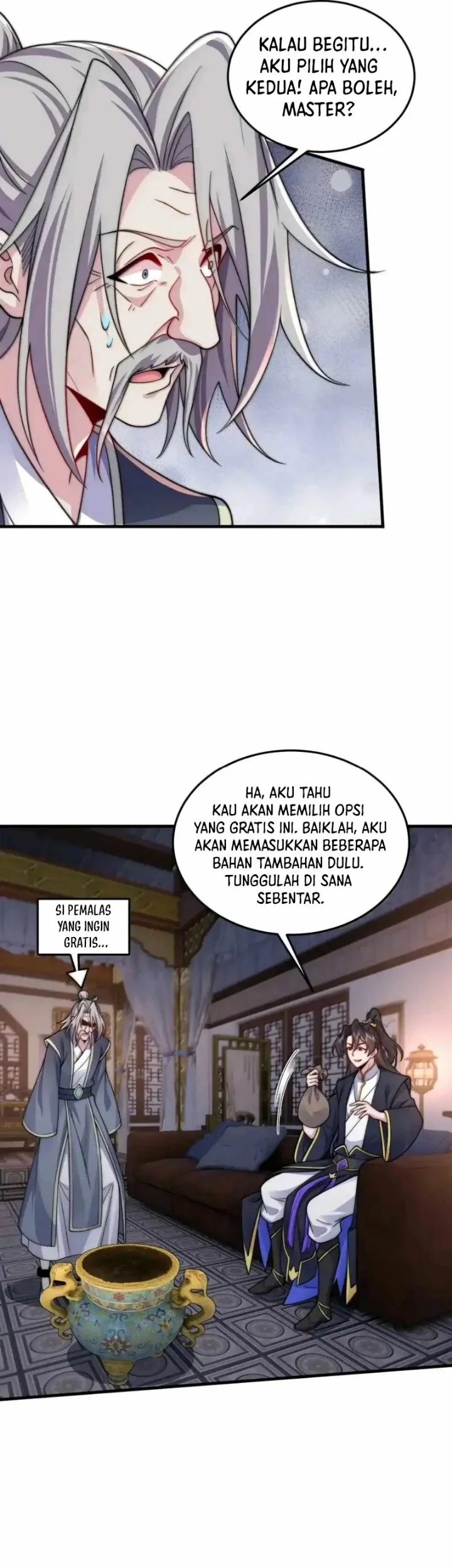 I, The Invincible Villain Master With My Apprentices Chapter 148 Gambar 21