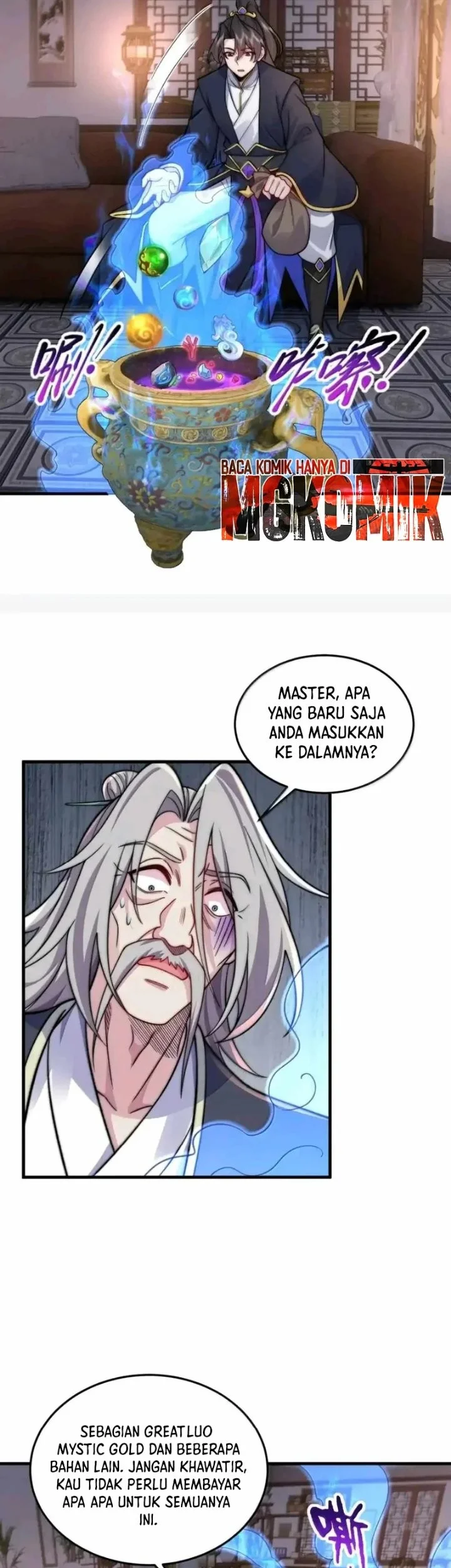 I, The Invincible Villain Master With My Apprentices Chapter 148 Gambar 23