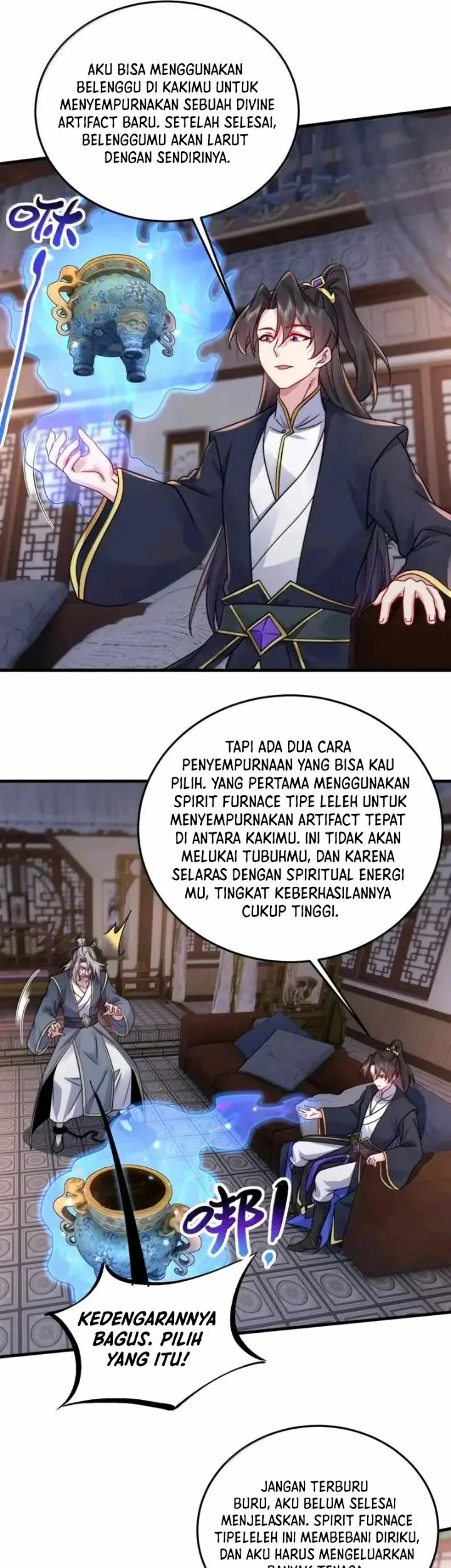 I, The Invincible Villain Master With My Apprentices Chapter 148 Gambar 17