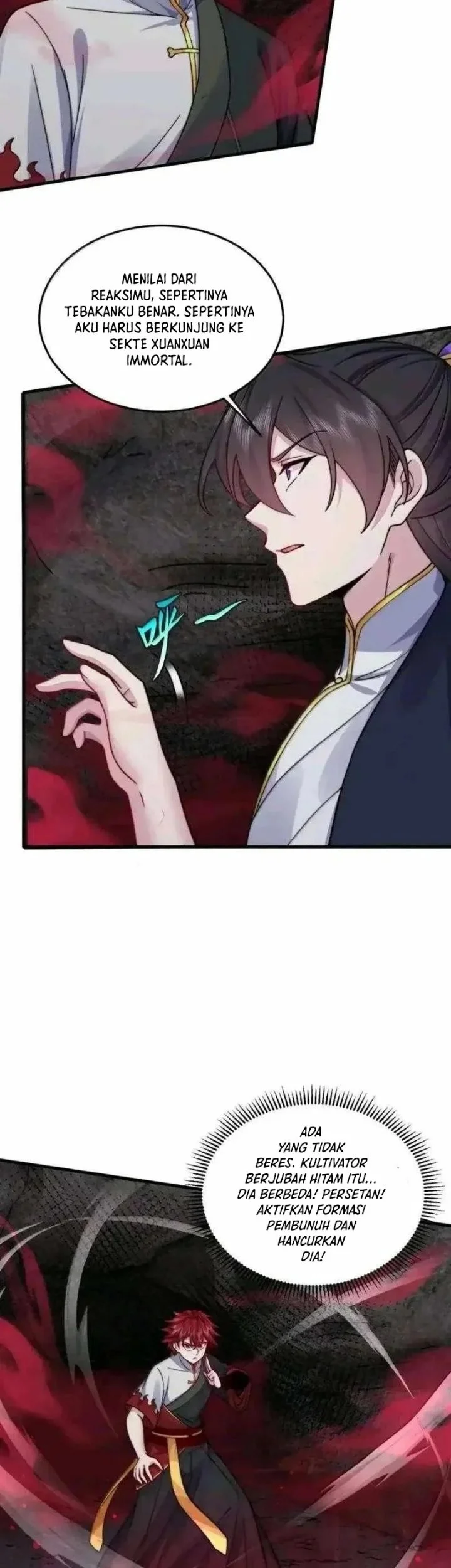 I, The Invincible Villain Master With My Apprentices Chapter 150 Gambar 25