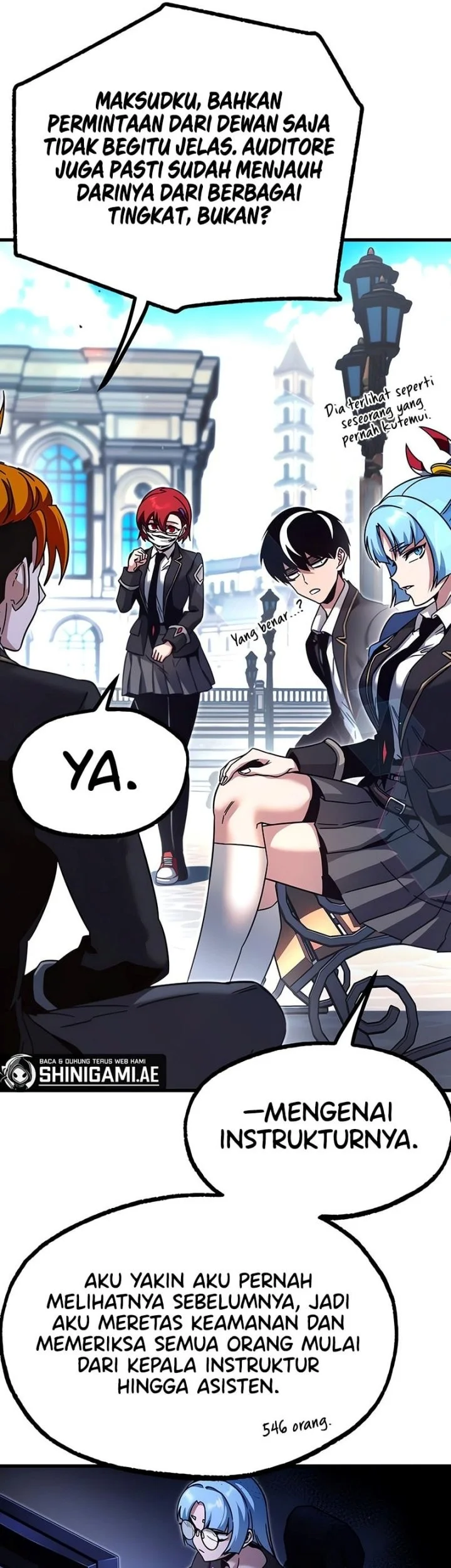 I Took over The Academy With a Single Sashimi Knife Chapter 36 halaman 55