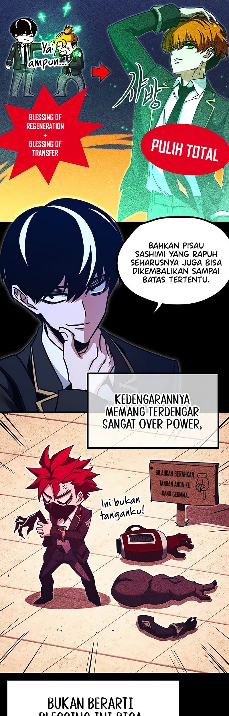 I Took over The Academy With a Single Sashimi Knife Chapter 42 Gambar 58