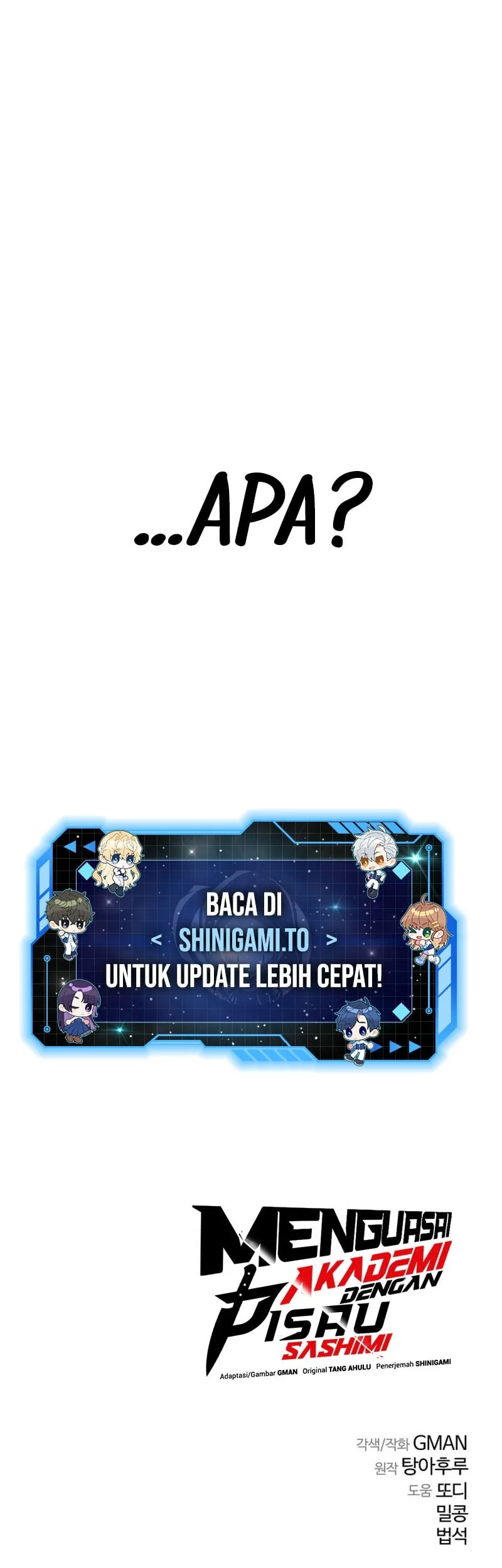 I Took over The Academy With a Single Sashimi Knife Chapter 50 Gambar 79