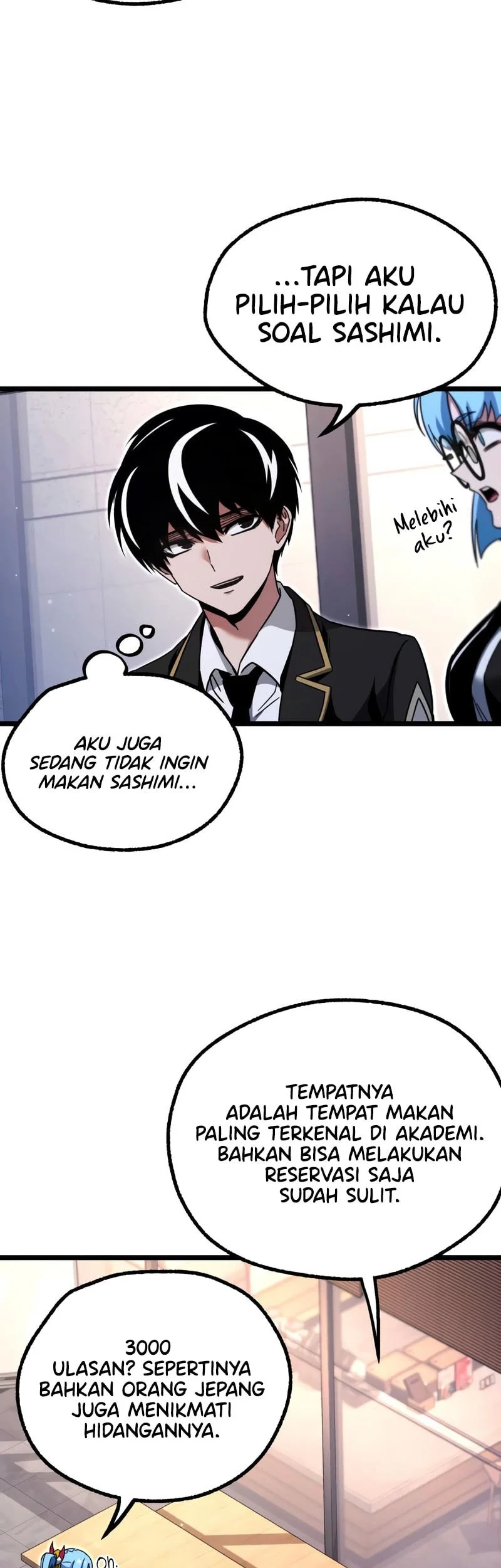 I Took over The Academy With a Single Sashimi Knife Chapter 52 Gambar 40