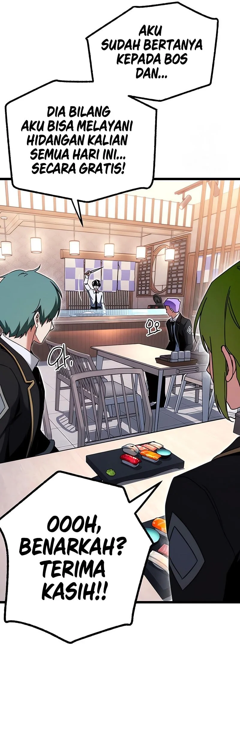 I Took over The Academy With a Single Sashimi Knife Chapter 54 halaman 27