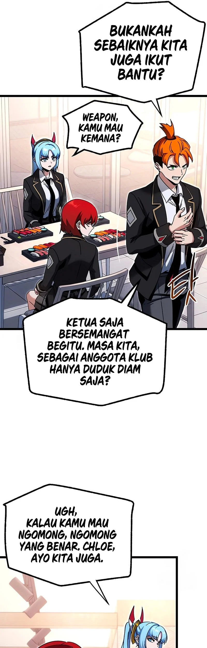 I Took over The Academy With a Single Sashimi Knife Chapter 54 halaman 31