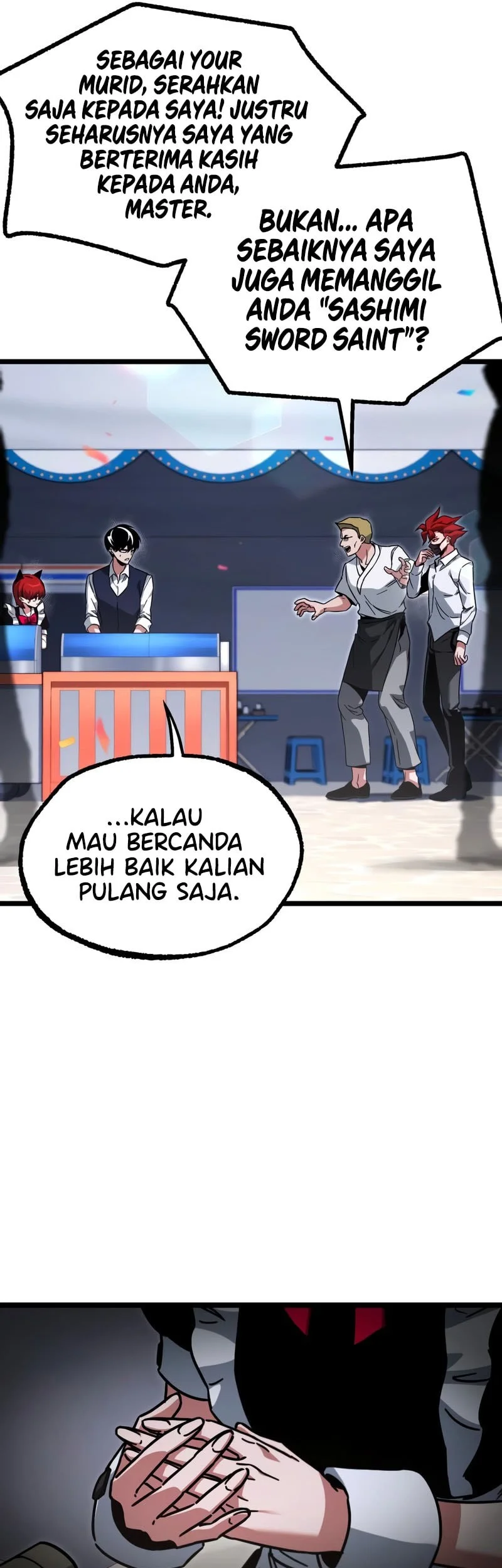 I Took over The Academy With a Single Sashimi Knife Chapter 59 Gambar 42