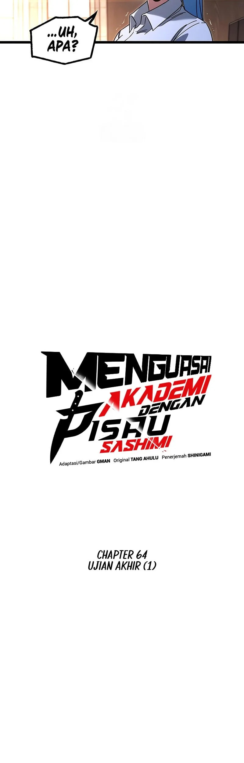 I Took over The Academy With a Single Sashimi Knife Chapter 64 Gambar 16