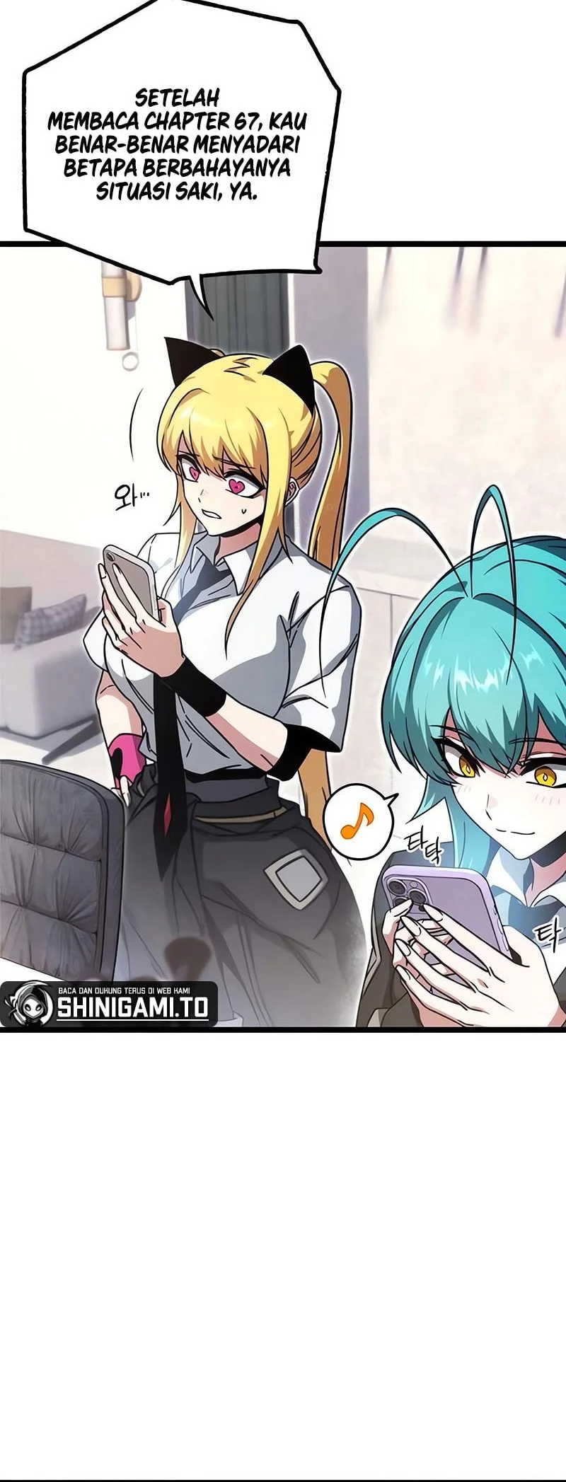 I Took over The Academy With a Single Sashimi Knife Chapter 73 Gambar 77