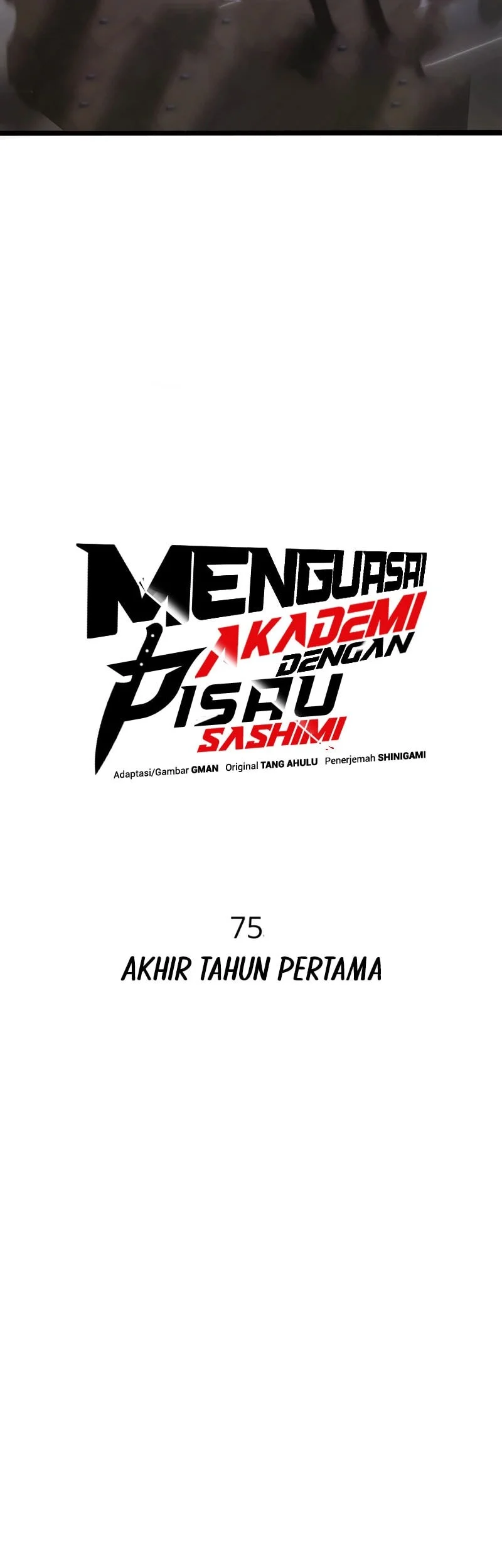 I Took over The Academy With a Single Sashimi Knife Chapter 75 Gambar 18
