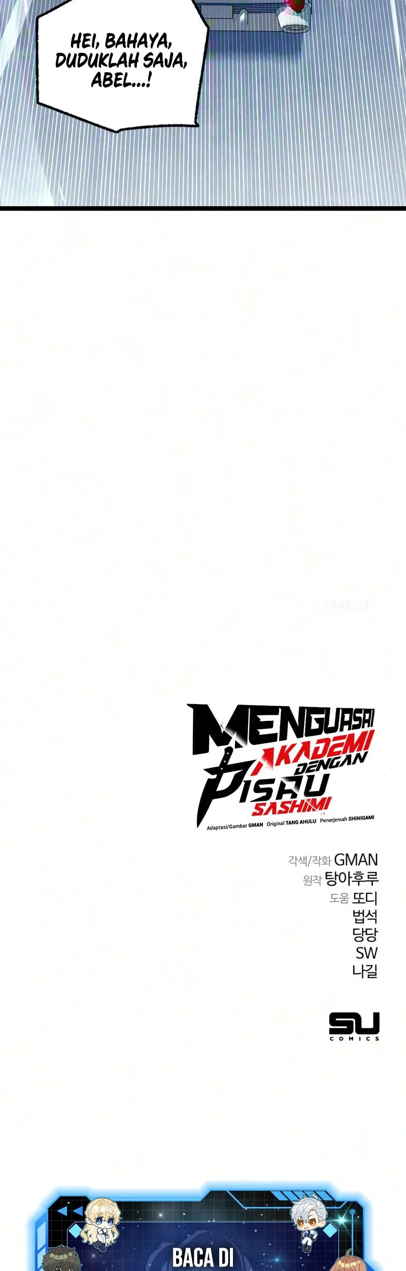 I Took over The Academy With a Single Sashimi Knife Chapter 79 Gambar 78