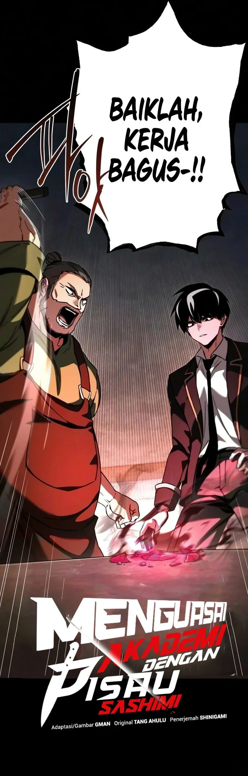 I Took over The Academy With a Single Sashimi Knife Chapter 97 halaman 11