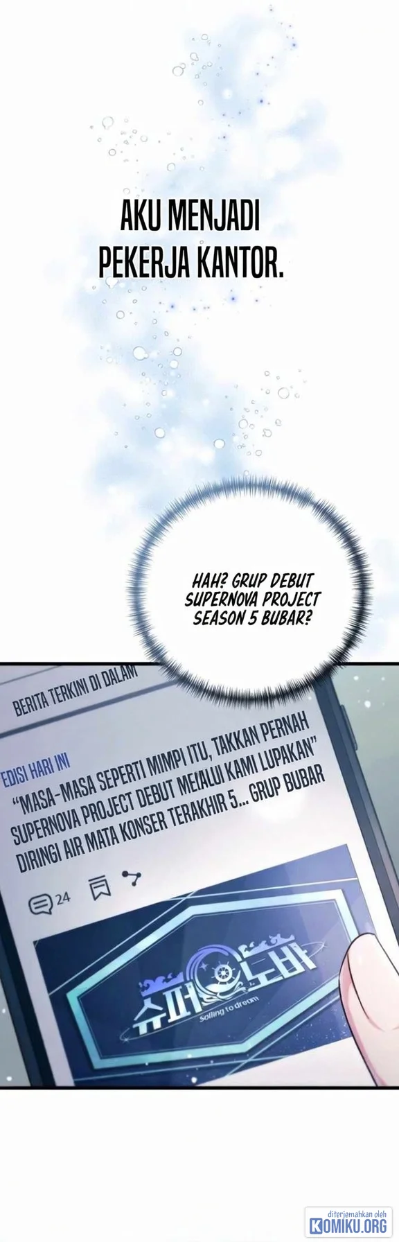 I Tried to Debut My Kid, But Ended Up Debuting Myself Chapter 1 Gambar 56