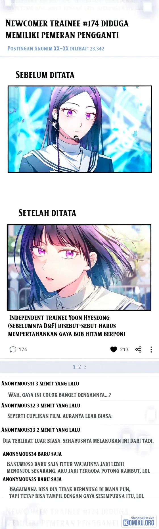 I Tried to Debut My Kid, But Ended Up Debuting Myself Chapter 13 Gambar 48